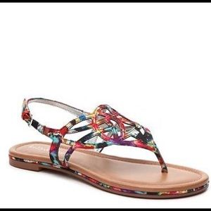 Kelly & Katie Patrice printed flat multicolor